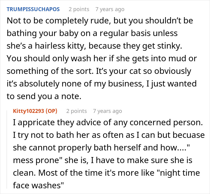 Woman Thinks Her Blind Cat Is Being Annoying, Realizes She Was Trying To Signal A Serious Problem Woman Thinks Her Blind Cat Is Being Annoying, Realizes She Was Trying To Signal A Serious Problem