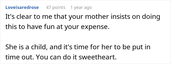 A comment on the story about a mom tricking daughter into eating gluten-free food.
