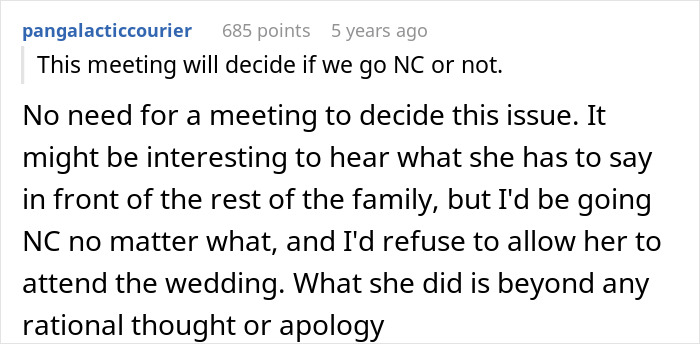 Mom Steals Bride's Wedding Dress, Has The Nerve To Lie When It's Literally Lying In Her House