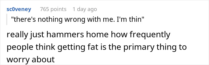 A screenshot showing a Reddit comment discussing a picky eater girlfriend in a relationship. A screenshot showing a Reddit comment discussing a picky eater girlfriend in a relationship.