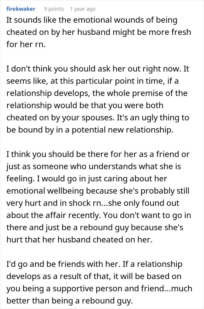 Comment on emotional impact of cheating and new relationships Comment on emotional impact of cheating and new relationships
