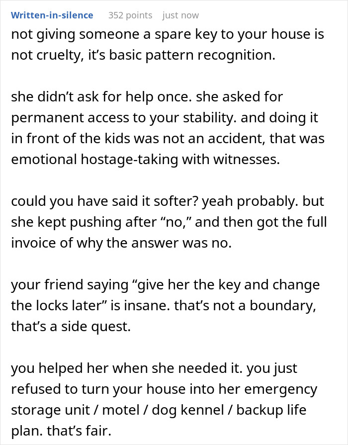 Sister Makes Her Issues Her Brother's Problem, Shocked When He Refuses Her Demand
