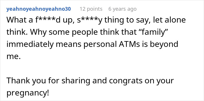 Woman Saves For Her Future Child For Years, Brother Thinks One Cruel Comment Will Get Him The Money