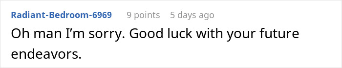 Comment offering sympathy and good luck for future endeavors with AI echo chamber Comment offering sympathy and good luck for future endeavors with AI echo chamber