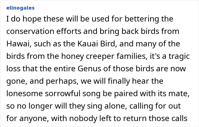 Hope for conservation using cloning to bring back extinct Hawaiian birds