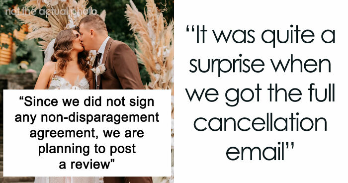 Coordinator Cancels Wedding 24 Hours Before, Then Tries To Silence The Bride