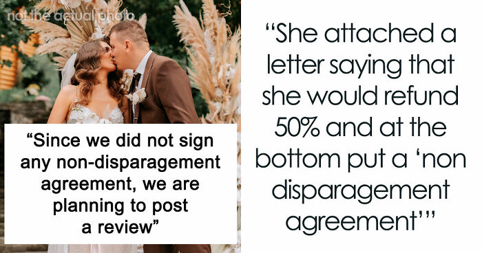 Coordinator Cancels Wedding 24 Hours Before, Then Tries To Silence The Bride