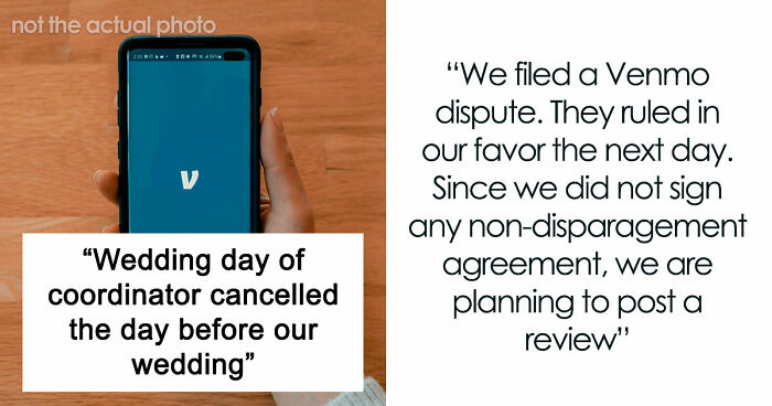 Coordinator Cancels Wedding 24 Hours Before, Then Tries To Silence The Bride