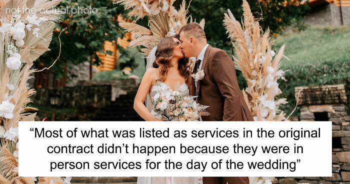 Coordinator Cancels Wedding 24 Hours Before The Wedding, Then Tries To Silence The Bride