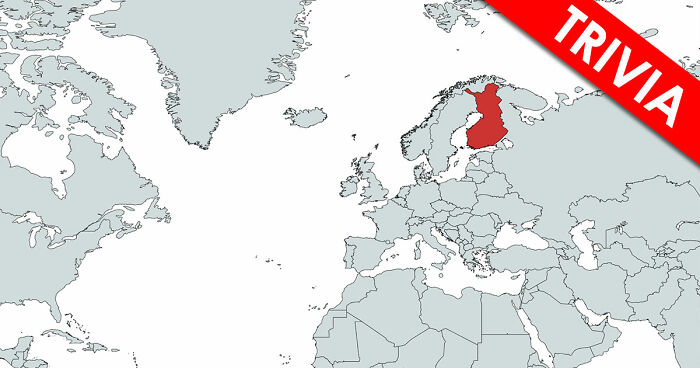 If You Know Where Finland Is, Try Naming 17 Other Countries From A Single Map Point