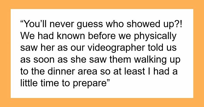Entitled Mom Wants All Eyes On Her And Her Daughter During Brothers Wedding, Gets Dragged Instead
