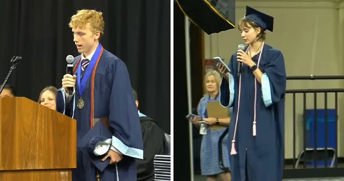 HS Valedictorian Breaks Silence After Heckling Student Shames His Speech
