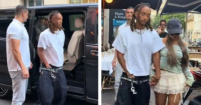 Will Smith’s Son Jaden Called Out After Being Spotted Holding His Manhood In Public