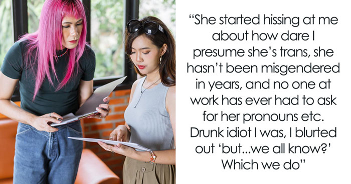 Trans Woman Mad At Coworker Who “Clocked” Her Identity, Which She Thought Was A Secret All Along