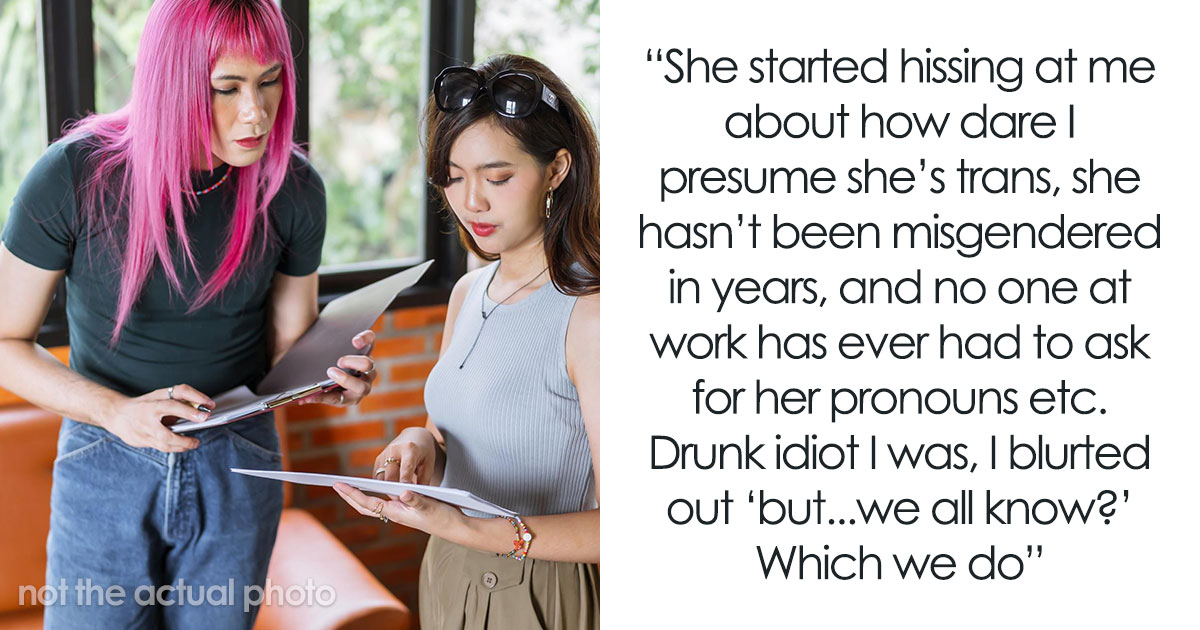 Trans Woman Mad At Coworker Who “Clocked” Her Identity, Which She Thought Was A Secret All Along