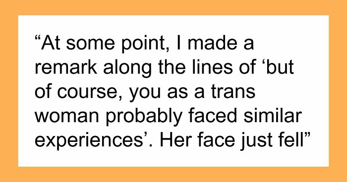 “Am I The Jerk For Pointing Out That My Co-Worker Is Trans/Doesn’t Pass?”