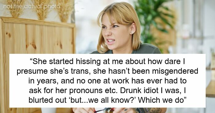 “Am I The Jerk For Pointing Out That My Co-Worker Is Trans/Doesn’t Pass?”