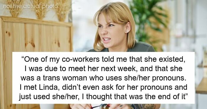 “Am I The Jerk For Pointing Out That My Co-Worker Is Trans/Doesn’t Pass?”