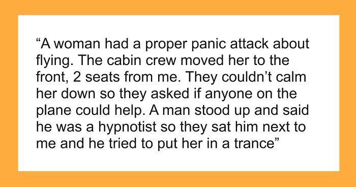 44 Of The Craziest Plane Interactions People Had To Go Through
