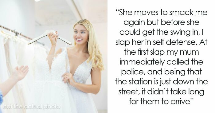 Entitled Mom Ignores Bridal Shop Rules, Dumps Coffee On A $2K Dress And Ends The Day In Handcuffs