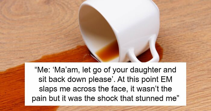 Entitled Mom Ignores Bridal Shop Rules, Dumps Coffee On A $2K Dress And Ends The Day In Handcuffs