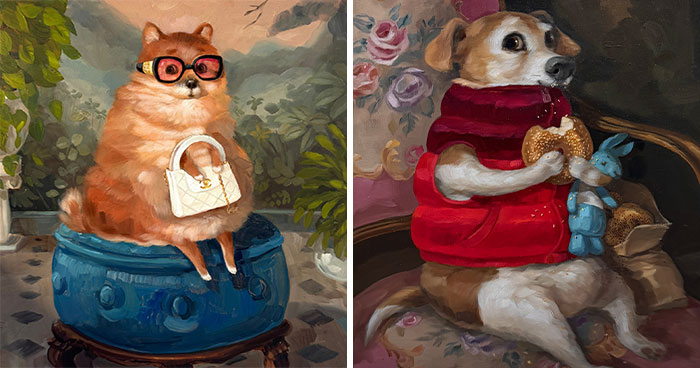 31 New Cute And Funny Animal Paintings By Alison Friend To Melt Your Heart Completely