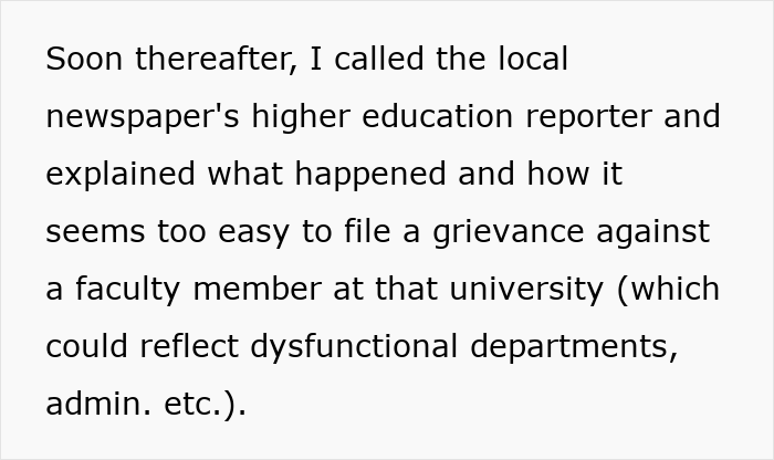 37YO's Obsession With Professor Takes A Creepy Turn As She Reports Her For Her "Curt" Email