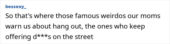 Screenshot of a comment highlighting the dark side of Japan, referencing warnings about people offering d***s on the street.