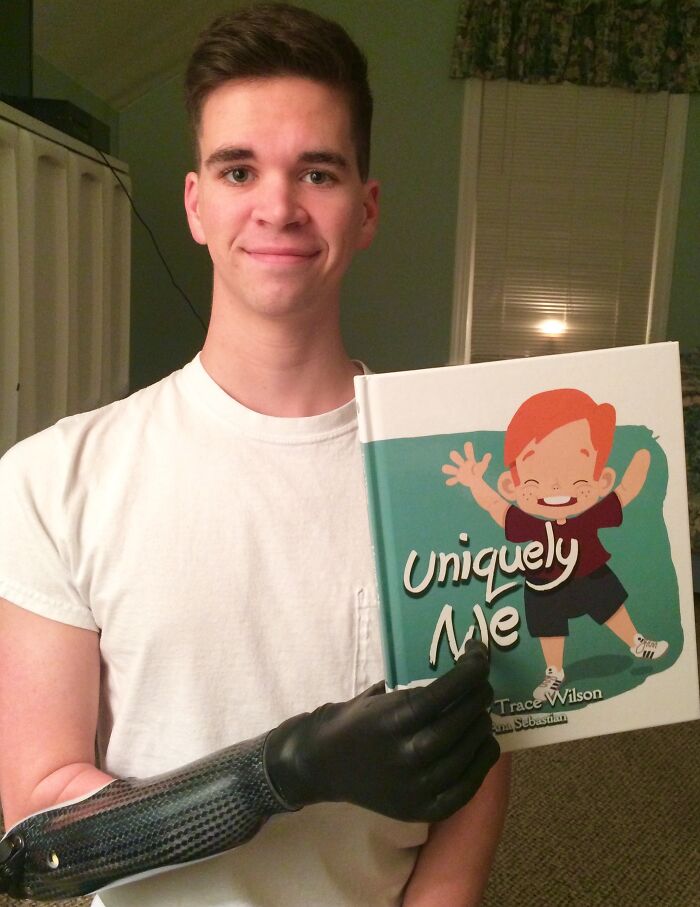 Today I Held My Children’s Book With My Right Hand For The First Time