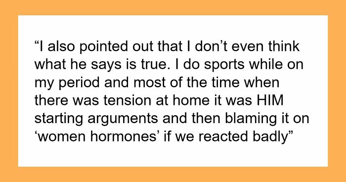 Teen Calls Out Dad’s Double Standard After He Mocks Women’s Periods, He Says She Humiliated Him