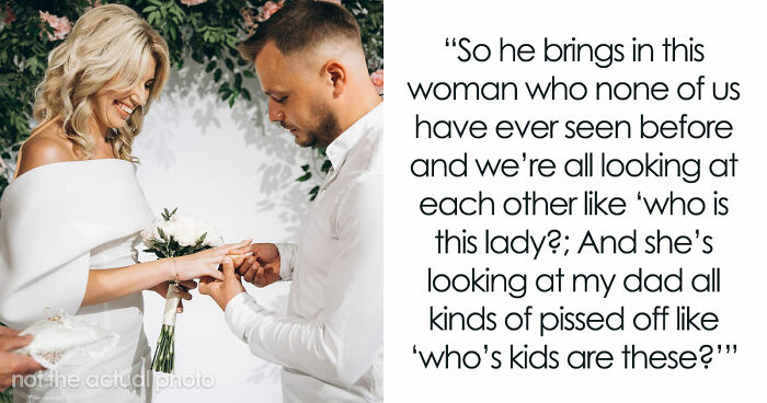 Siblings Aghast As Dad Marries Secretly To Tell Lies About Ex To New Wife, Who Takes It Out On Kids