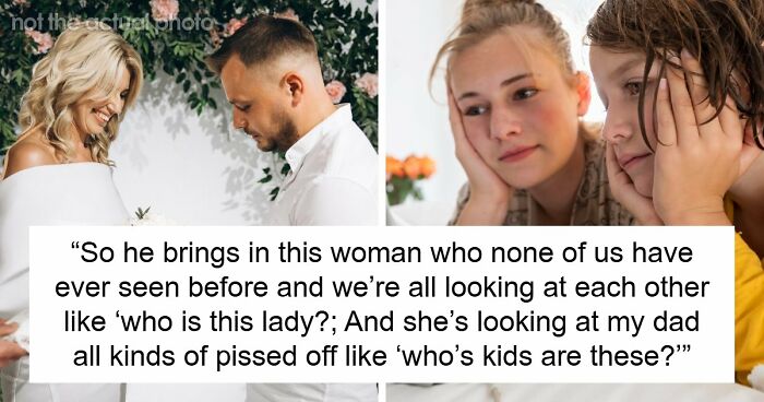 Siblings Aghast As Dad Marries Secretly To Tell Lies About Ex To New Wife, Who Takes It Out On Kids