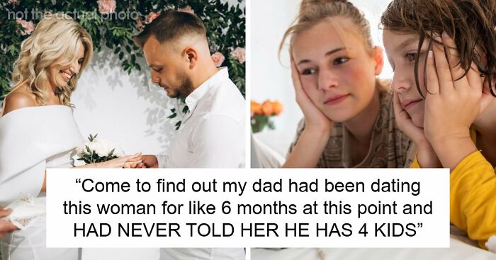Siblings Aghast As Dad Marries Secretly To Tell Lies About Ex To New Wife, Who Takes It Out On Kids