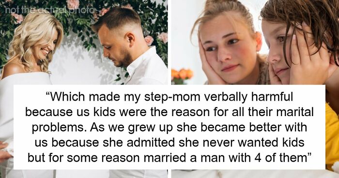 Siblings Aghast As Dad Marries Secretly To Tell Lies About Ex To New Wife, Who Takes It Out On Kids