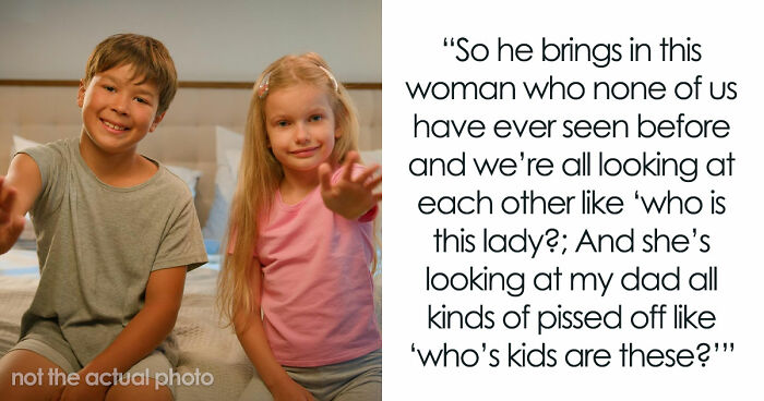 Siblings Aghast As Dad Marries Secretly To Tell Lies About Ex To New Wife, Who Takes It Out On Kids
