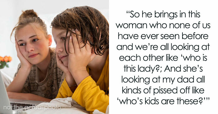 Siblings Aghast As Dad Marries Secretly To Tell Lies About Ex To New Wife, Who Takes It Out On Kids