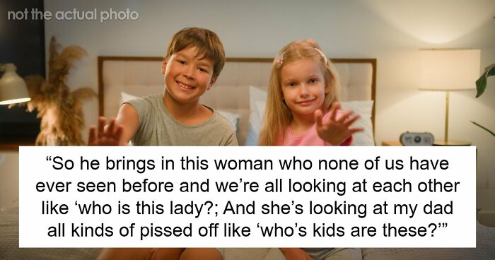 Siblings Aghast As Dad Marries Secretly To Tell Lies About Ex To New Wife, Who Takes It Out On Kids