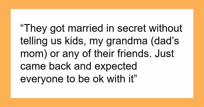 Siblings Aghast As Dad Marries Secretly To Tell Lies About Ex To New Wife, Who Takes It Out On Kids