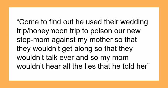 Siblings Aghast As Dad Marries Secretly To Tell Lies About Ex To New Wife, Who Takes It Out On Kids
