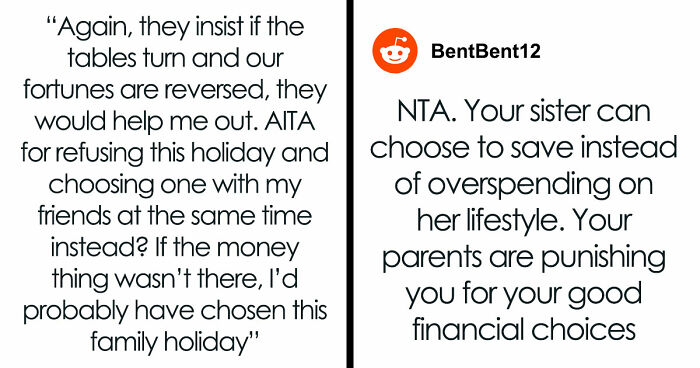 “[AITJ] For Turning Down A Family Vacation Because I Would Have To Pay And My Sister Wouldn’t?”