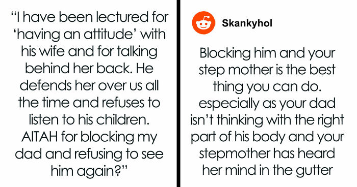 Guy Sides With Toxic Wife Who Bullies His Kids, Ends Up Hurting 14YO, Who Blocks Him For Good
