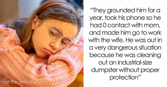 Guy Sides With Toxic Wife Who Bullies His Kids, Ends Up Hurting 14YO, Who Blocks Him For Good