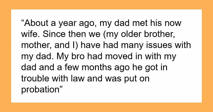 Guy Sides With Toxic Wife Who Bullies His Kids, Ends Up Hurting 14YO, Who Blocks Him For Good