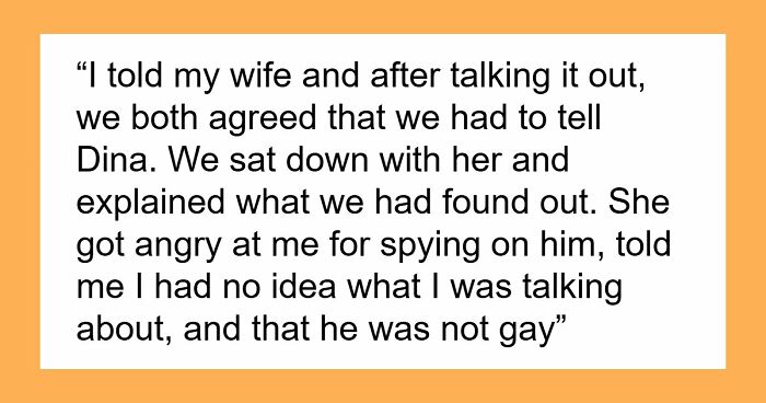 Dad Tries To Protect Daughter From Marrying A Gay Man, Gets Schooled About The Birds And The Bees