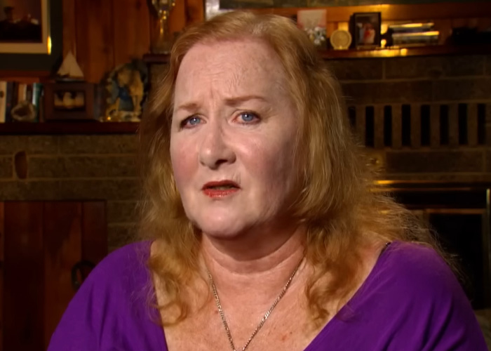 Concerned woman sharing story of real-life horror cases