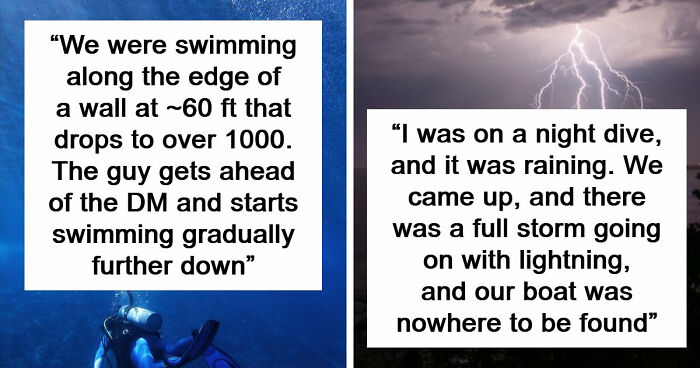 “The Grim Reaper”: 49 Diving Stories That Sound Like Scenes From A Horror Movie