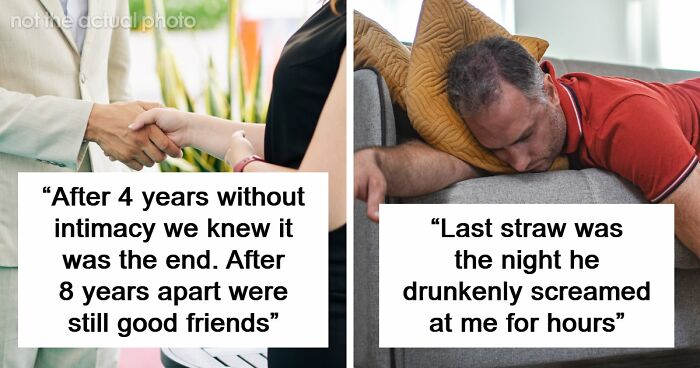 47 People Share Why Their Marriages Actually Ended