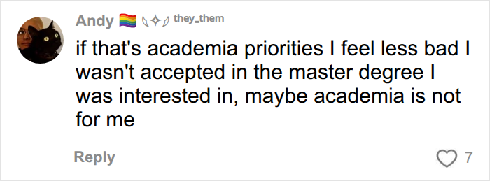 Andy states disappointment in academia priorities regarding Endometriosis studies.
