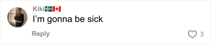 A user comment reacting to infuriating endometriosis studies, stating Im gonna be sick.