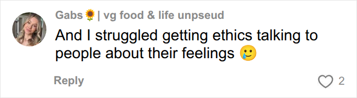 A comment expressing struggle with ethics for infuriating endometriosis studies.